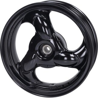 achterwiel Kymco origineel zwart glans agility delivery, agility 12inch 42601-keb7-e0e-n1a