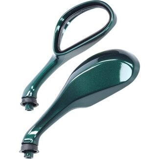 spiegelset fast-arrow painted British racing groen zip2000, runner