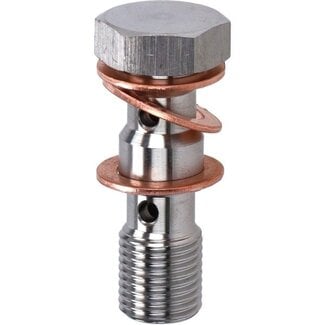 banjoboutset dubbel remhendel/remklauw m10x1 lang 38mm