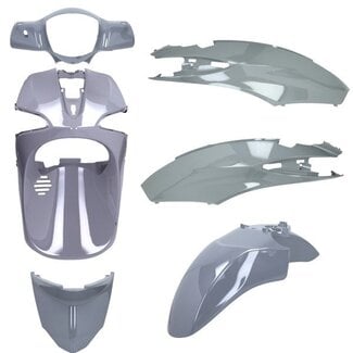 plaatwerkset DMP euro-5 2021-2024 piaggio nardo grijs 6-delig liberty