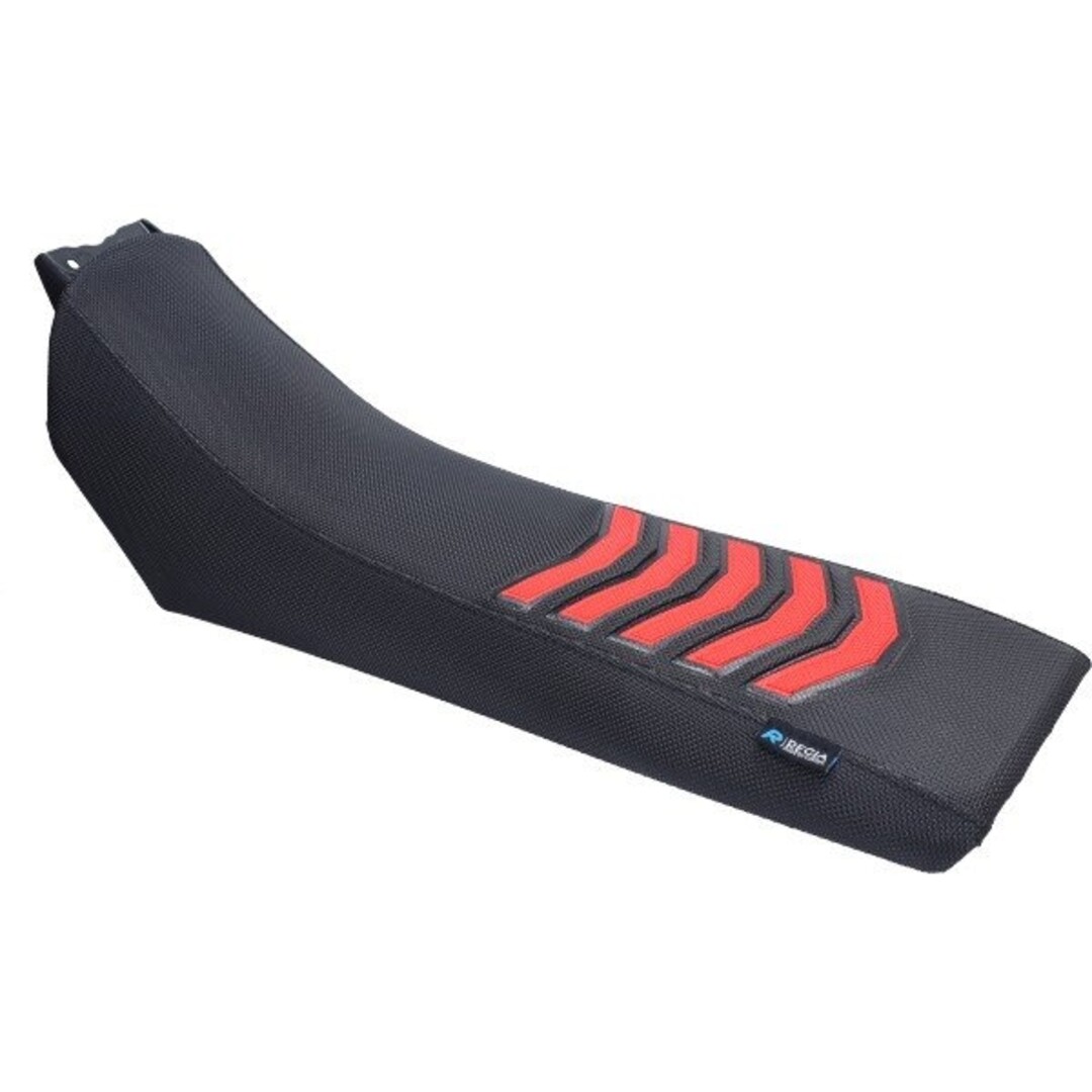 buddyseat Regia compleet (made in EU) v.a 2003 t/m 2012 zwart/rood derbi, gilera RCR, gilera SMT, senda drd, senda x-treme