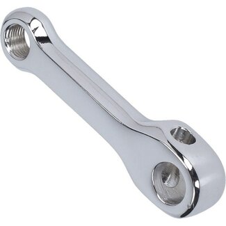 crank links (met rechts schroefdraad) kreidler