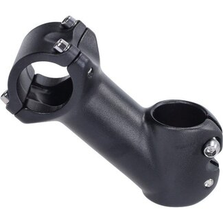 stuurklem adapter clamp V8 - V20 (lang) zwart fatbike