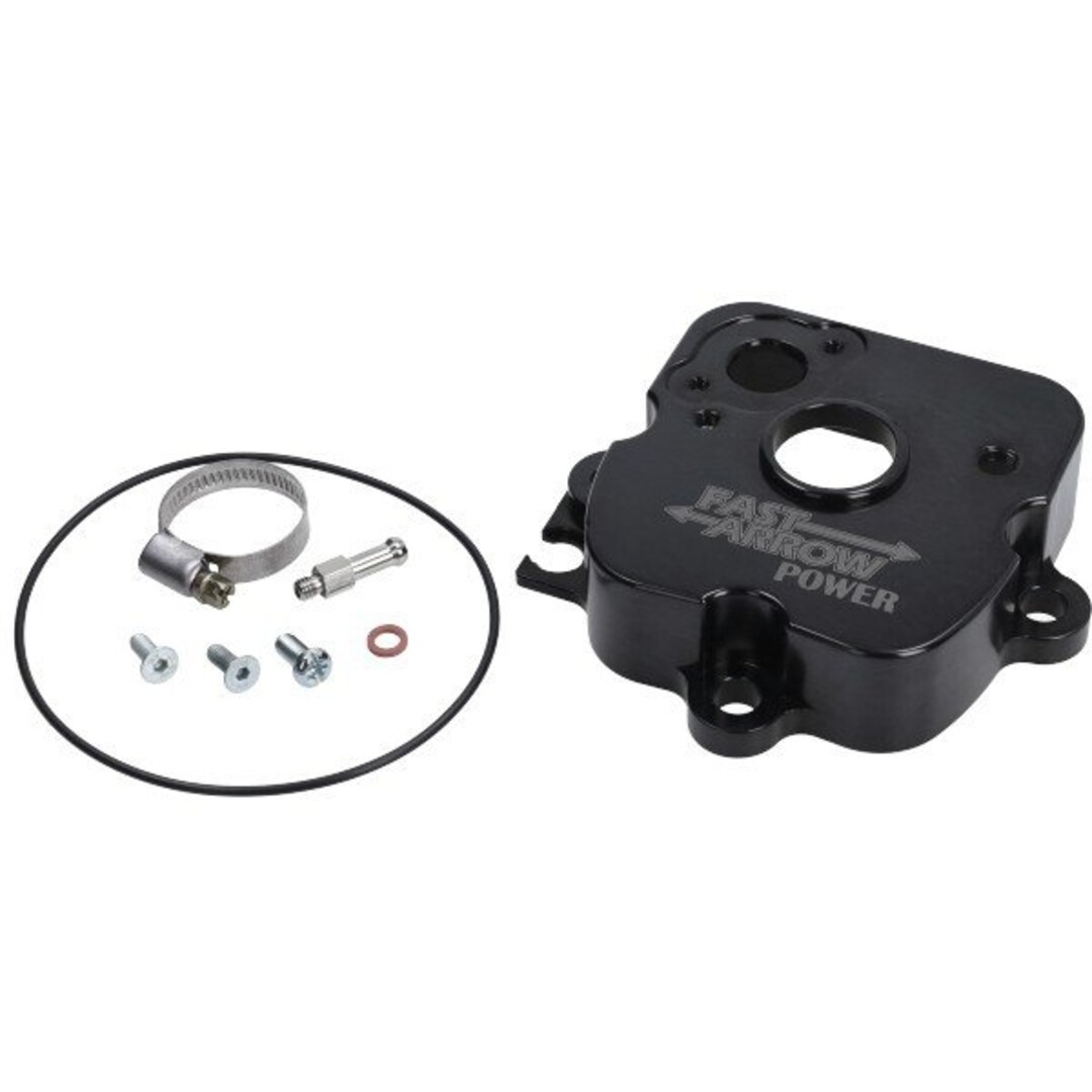 cilinderkop Fast Arrow Power buiten cnc zwart runner 180cc 2t