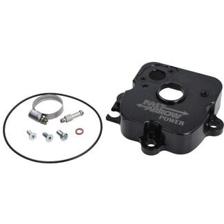 Gilera runner cilinderkop Fast Arrow Power buiten cnc zwart runner 180cc 2t