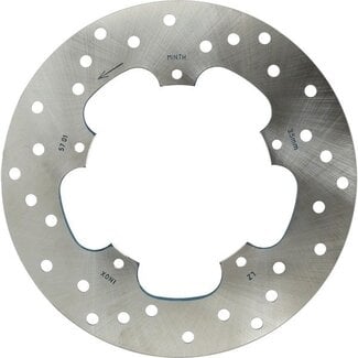 remschijf Piaggio origineel 5-gaats achter dna, runner 125cc, runner 180cc 2t, x8, x9 56392r