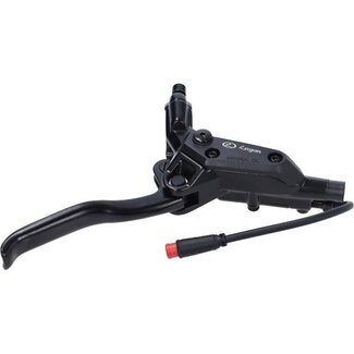 remhendel + pomp hydraulisch V20 logan, stekker 2 polig (ronde stekker) rechts fatbike