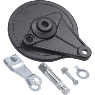 Honda Classic remankerplaat achter compleet zwart mb, mt, mtx, honda
