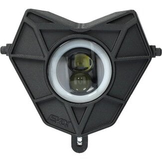 koplamp Evok rond iron led sherco