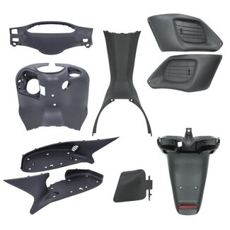 plaatwerkset binnenzijde zwart 9-delig gilera runner 50, runner 125cc, runner 180cc, runner