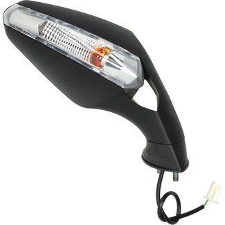 spiegel sport incl knipperlicht - 2 bouts montage rechts derbi, gilera, gpr