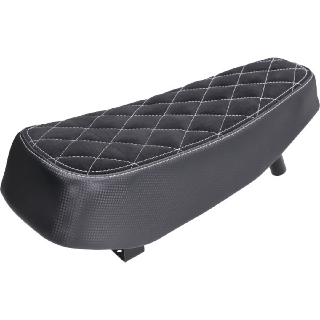 buddyseat (made in EU) model diamant zwart/wit past op maxi, puch