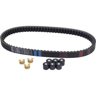 onderhoudskit Piaggio origineel variorolsets v-snaar 125cc fly 125cc, habana, lx 125cc, mojito, sportcity one 125cc, liberty 125cc 1r000432