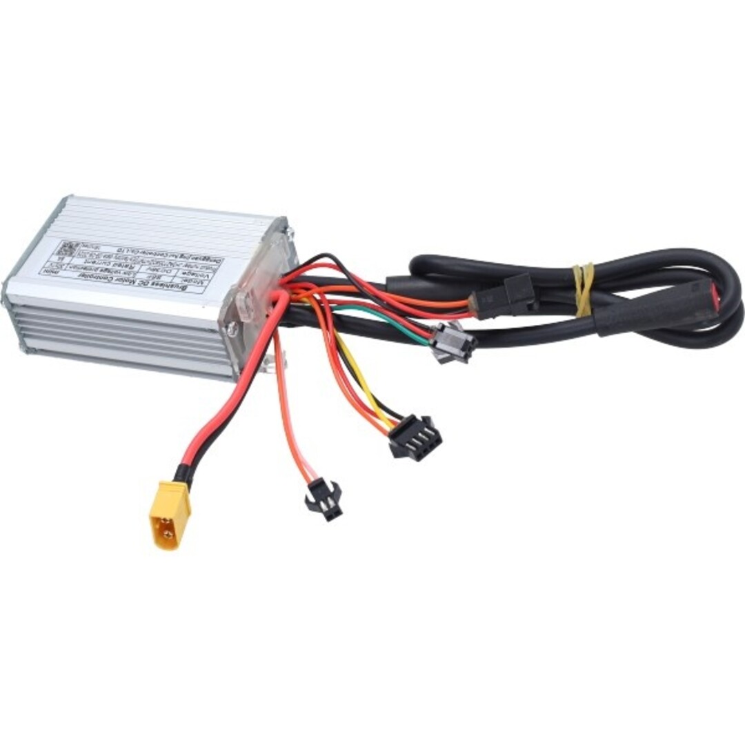 controller unit C80 mini 36V 8A (25km/u) voor 250W motor - zwarte stekker V8 fatbike