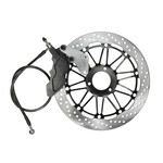 DMP oversized remschijf + remklauw set voor Honda MB5 en MB8