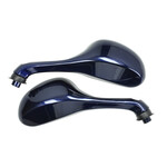 Gilera runner Spiegelset Fast Arrow painted midnight blauw donker voor Piaggio Zip 2000 en Gilera Runner