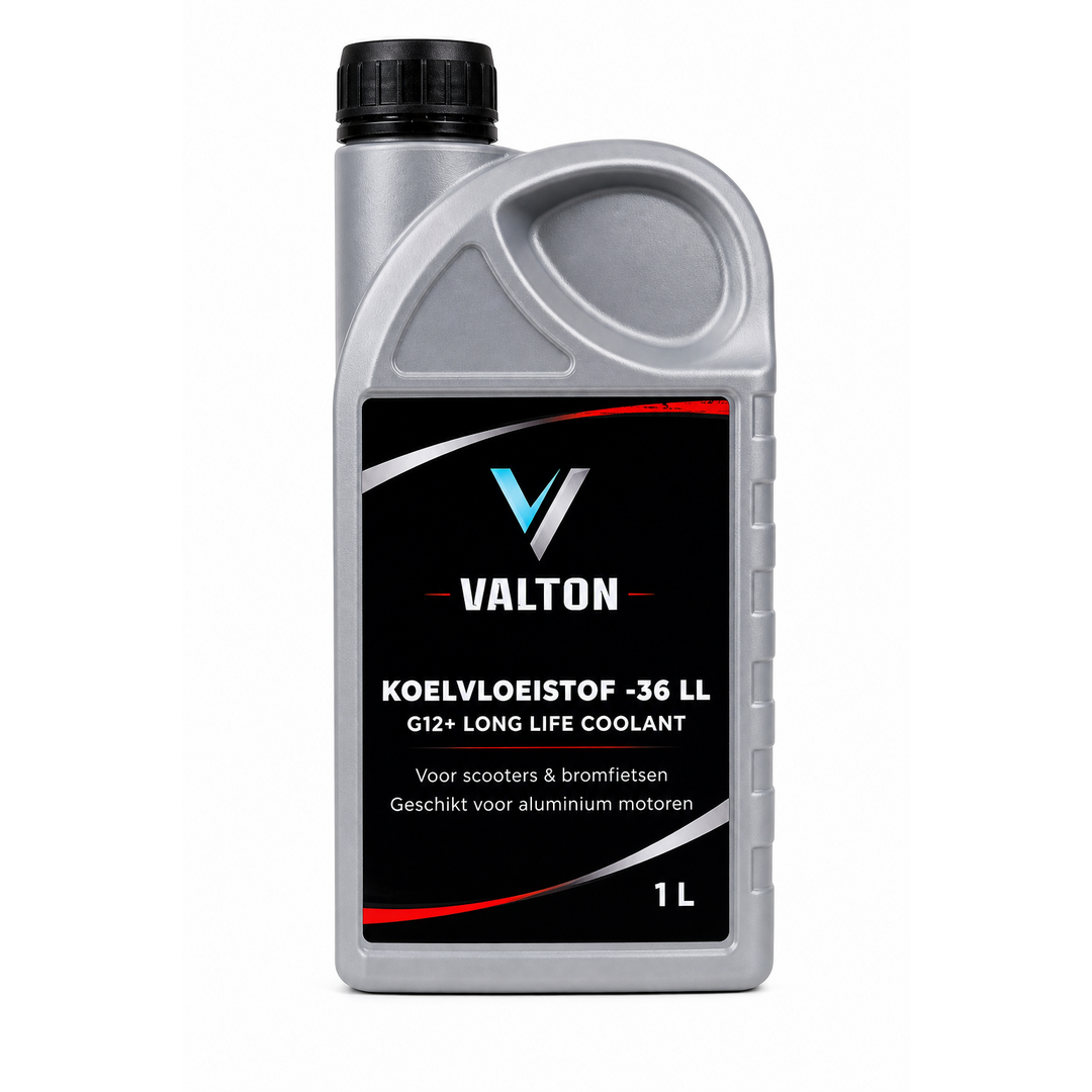 Valton  Valton Koelvloeistof -36 G12+ OAT Long Life Rood 1L Scooter Brommer