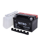 Nitro Nitro NTX7A-BS / YTX7A-BS Accu voor Peugeot Kisbee 4T, Kymco Agility 4T, China scooter 4T en SYM Orbit 4T
