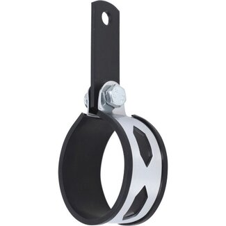 Uitlaat Demper klem 60mm  met rubber