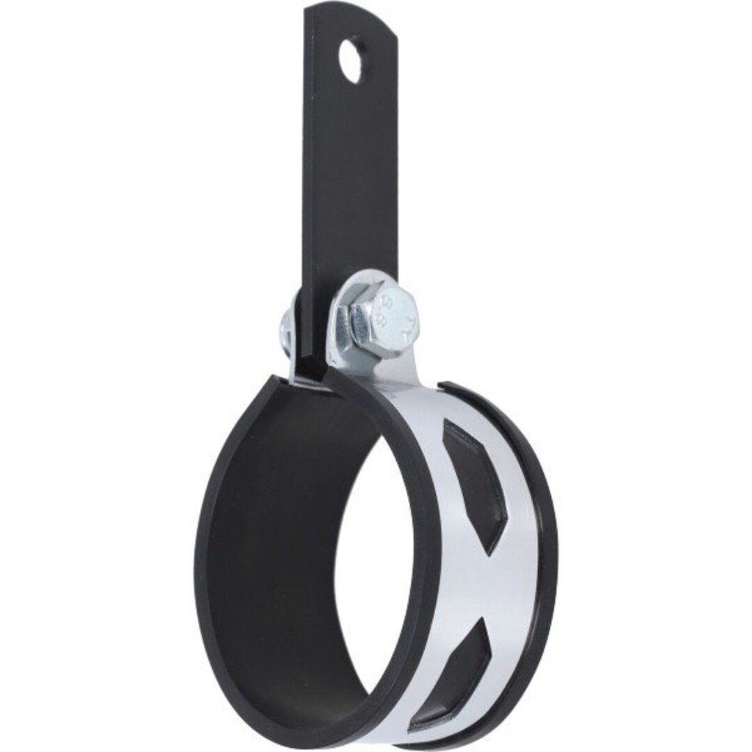 Uitlaat Demper klem 70mm met rubber
