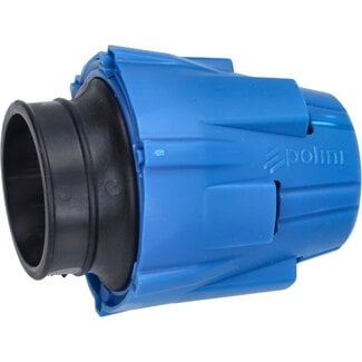 powerfilter polini recht universeel 46mm blauw 203.0178