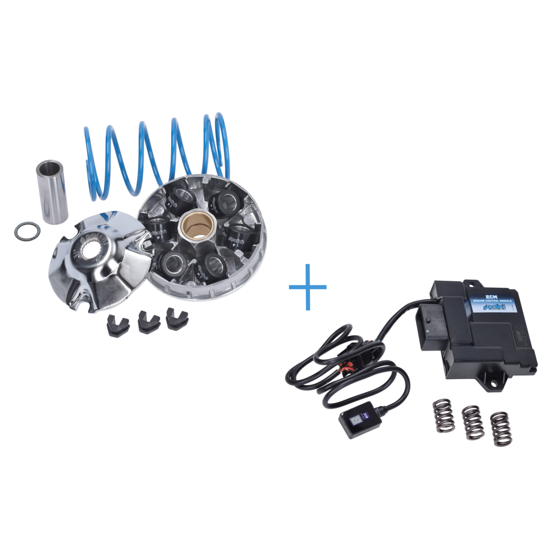 variokit polini + ecu Euro-5 Evo Sport sco piaggio 4t-3v I-get, zip 4t 3v, sprint 4t-3v, primavera 4t-3v, liberty IGET