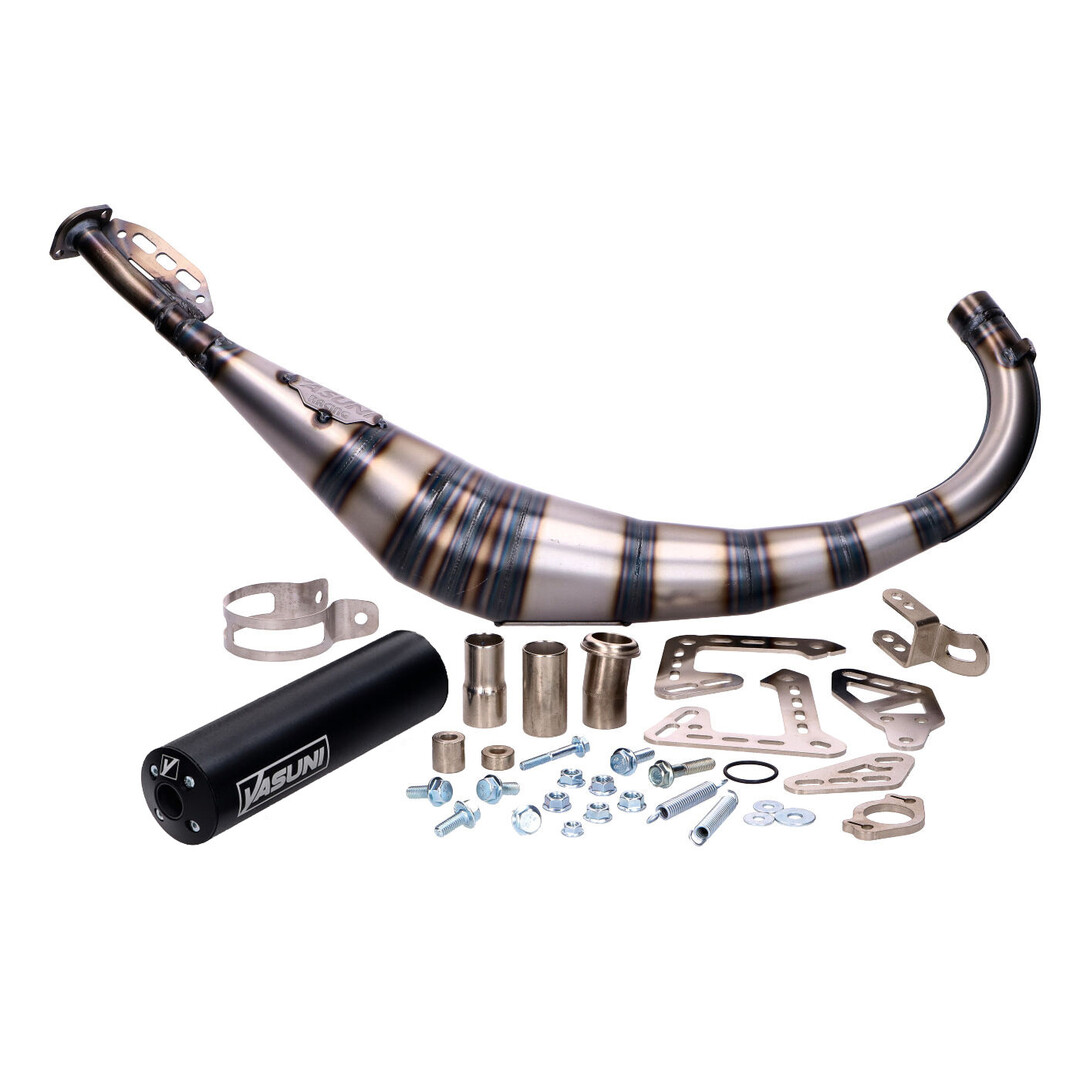 uitlaat yasuni R2 zwart beta rr50, dt50r, ryz, senda, smx, xsm tub810th