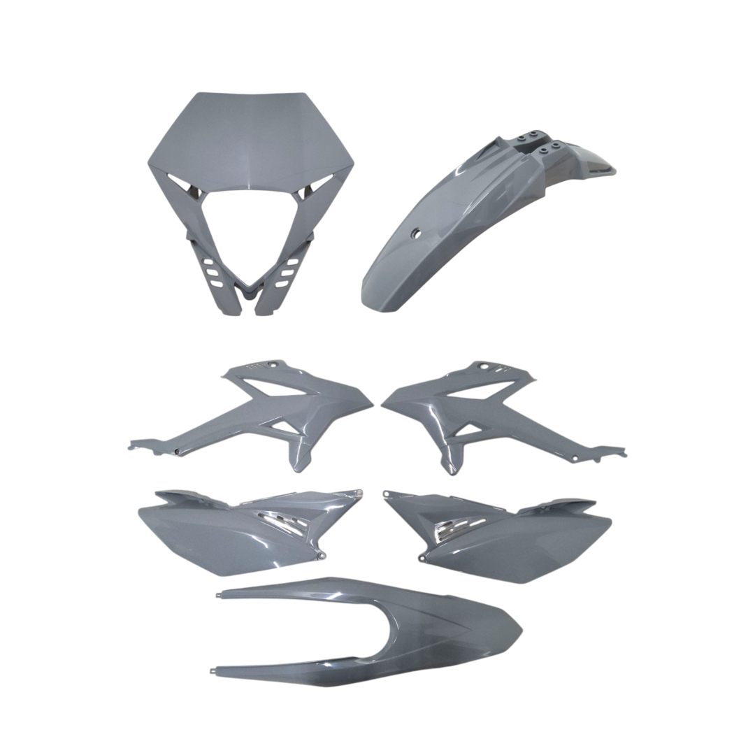 Beta plaatwerkset 2011-2020 nardo grijs 7-delig past op beta rr50 f3525059