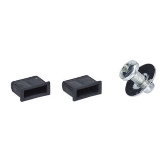 rubberset koplampspoiler 4pcs camino