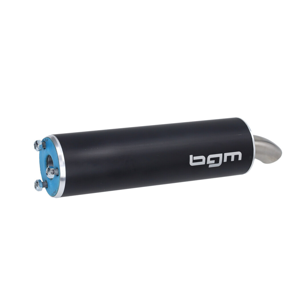 Puch BGM expansie sportuitlaat blank/zwart voor Puch Maxi