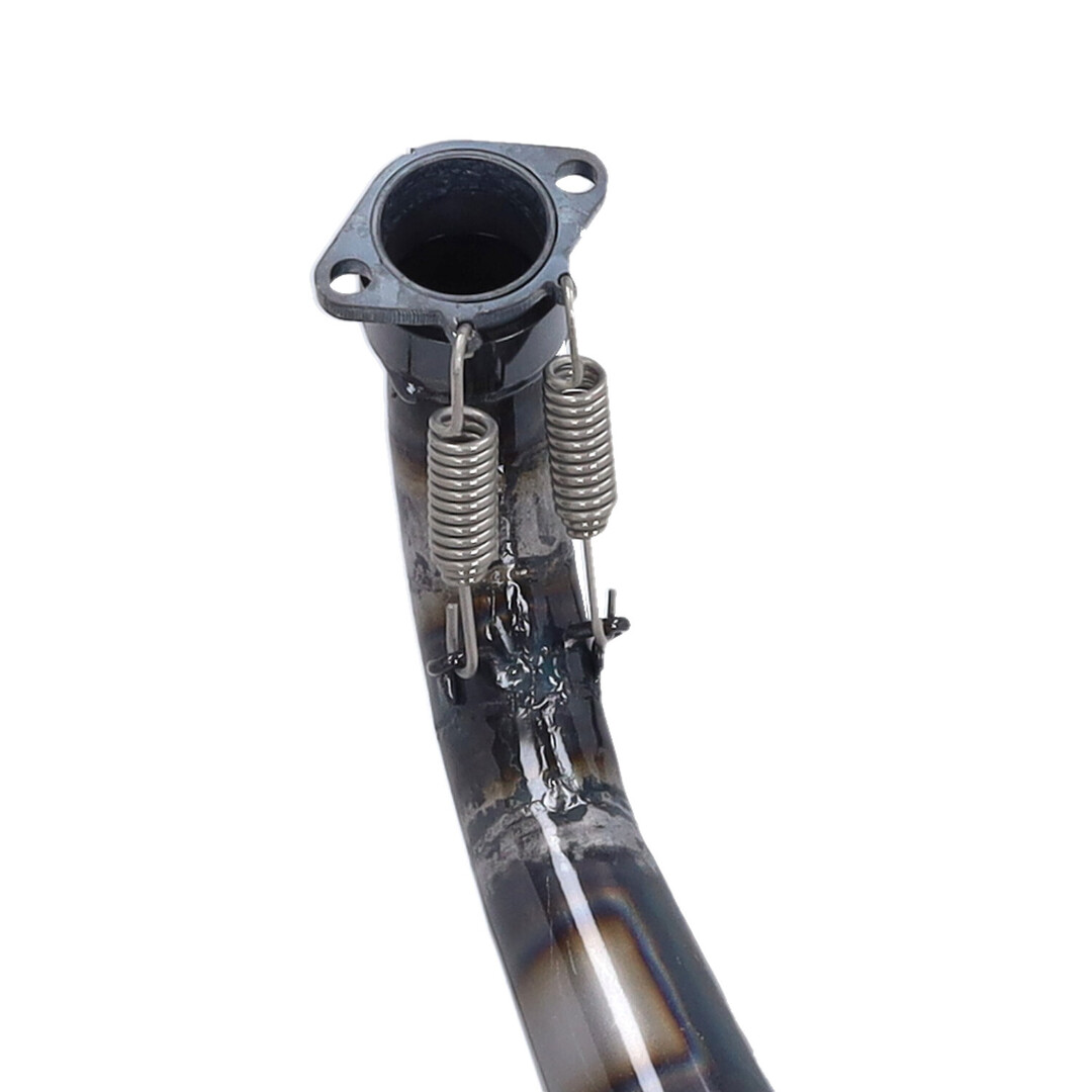 Puch BGM expansie sportuitlaat blank/zwart voor Puch Maxi