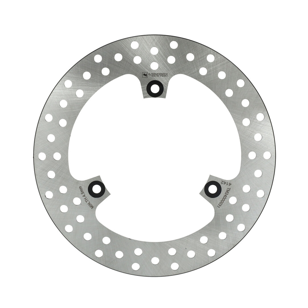 remschijf newfren 3-gaats achter 240mm x-max 125cc, x-max 250cc df4142
