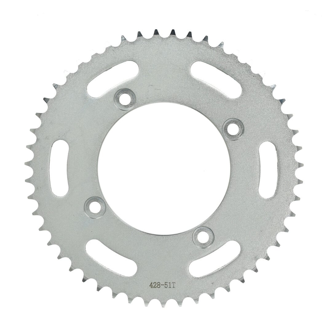 achterkettingwiel 428 51t grijs beta rr50