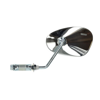 Puch spiegel bumm stuurbevestiging links chroom hercules, kreidler, puch, zundapp, univ 913/2pl
