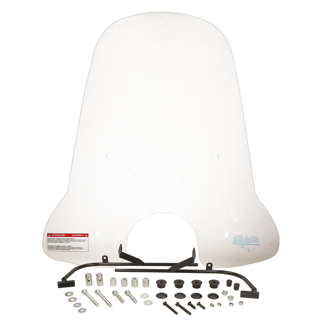 windscherm + bev. set fid/ fid2 73cm helder DMP