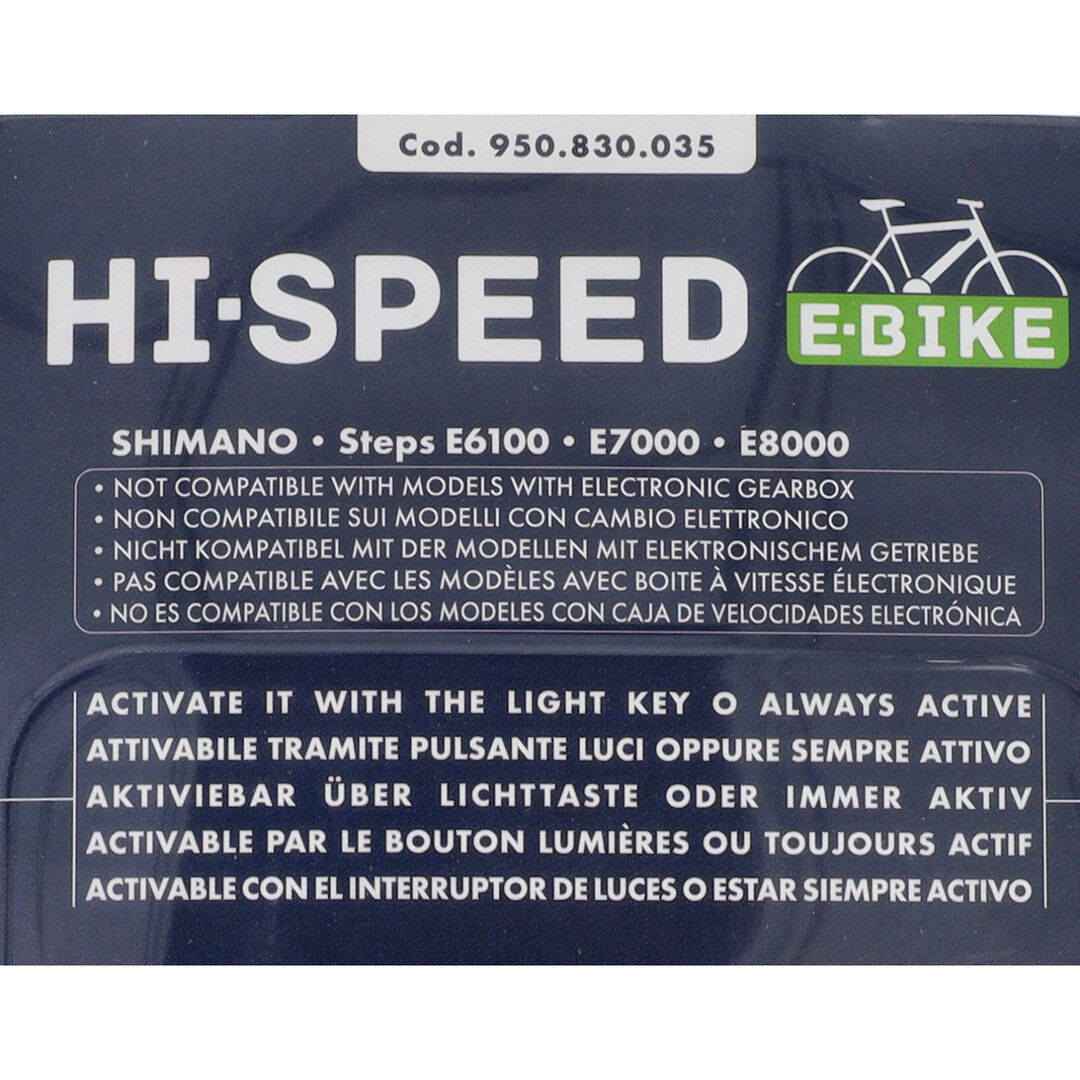 Polini Polini Hi-Speed tuning dongel voor Shimano Steps E6100, E7000 en E8000 e-bike motoren