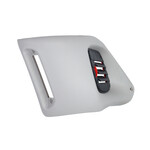Gilera runner Radiateurfront set grijs met roosters voor Gilera Runner 50/125/180/200