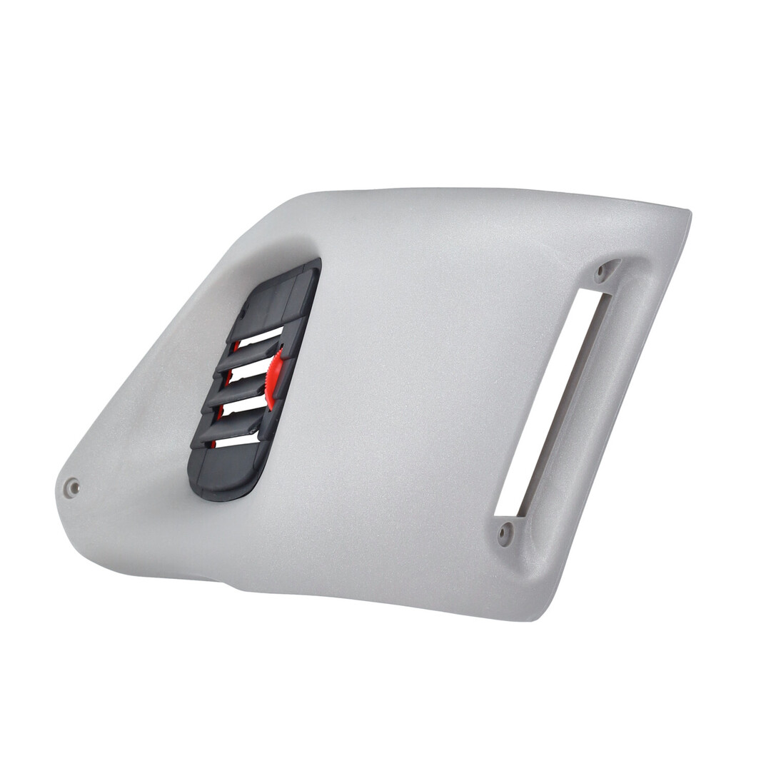 Gilera Radiateurfront set grijs met roosters voor Gilera Runner 50/125/180/200