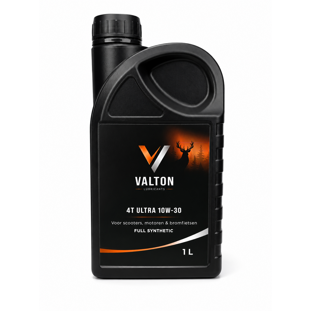 Valton  Valton 10W30 4T Ultra motorolie API SL JASO MA2 voor scooters, schakelbrommers en motoren