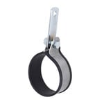 uitlaatklem Turbokit lang universeel met rubber 60mm rvs