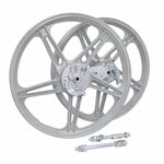 Peugeot wielset fast-arrow compleet 5-spaaks peugeot 17 inch grijs 103spx, 103