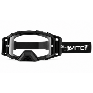 Vito Pulse crossbril zwart clear VITO