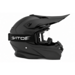 Vito VITO Pulse crossbril zwart met clear transparant vizier en anti-slip strap