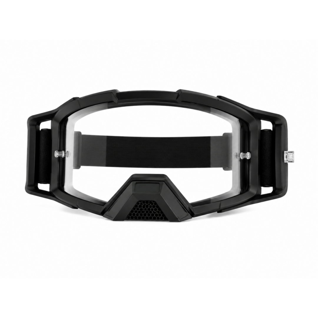 Vito VITO Pulse crossbril zwart met clear transparant vizier en anti-slip strap