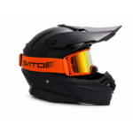 Vito VITO Pulse crossbril oranje/zwart met rood-oranje Revo vizier en anti-slip strap