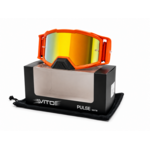 Vito VITO Pulse crossbril oranje/zwart met rood-oranje Revo vizier en anti-slip strap