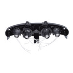 Koplampunit halogeen 4 lampen zwart voor Gilera Runner 50 / 125 / 180