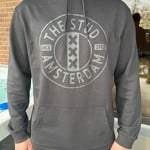 The Stud Hoodie Stud Black on Black