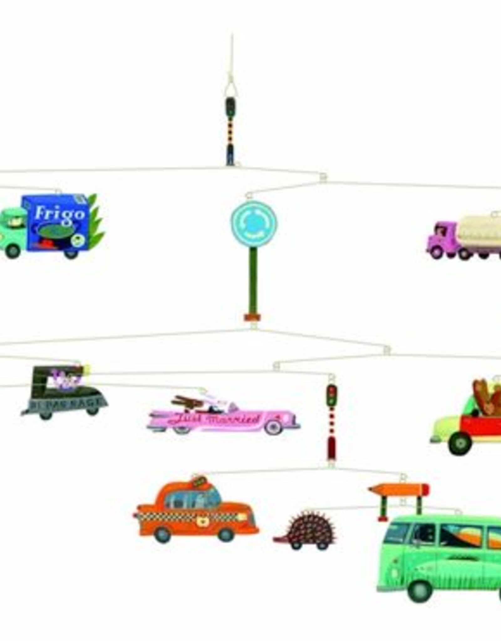 Djeco Speelgoed Mobiles Vervoer (vanaf 0 jaar)