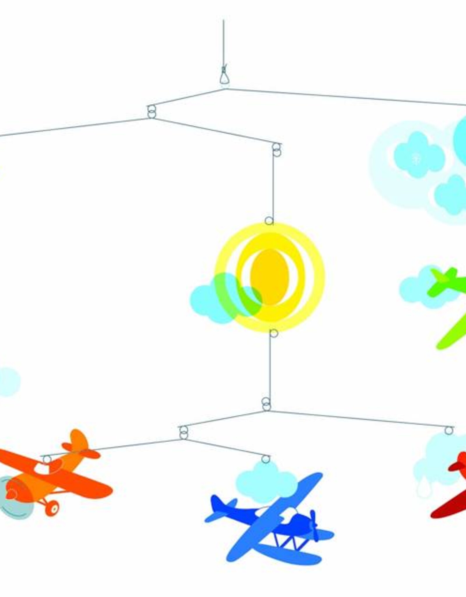 Djeco Speelgoed Mobiles In vlucht (van 0-99 jaar)